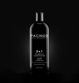 Pacinos 2N1 Shampoo & Conditioner - Barber Clips
