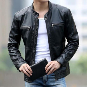 Contemporary Luxe Leather Jacket (2 Colors Available) - Barber Clips