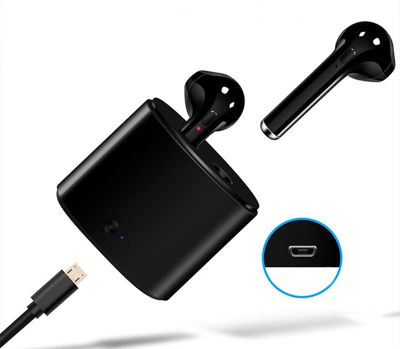 thumbnail image 2 of Wireless Clip-On Earbud - Over Ear & Phone Control - Bluetooth Rechargeable - Single Black 2 of 5