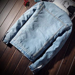 Denim Fleece Jacket (3 Colors Available) - Barber Clips